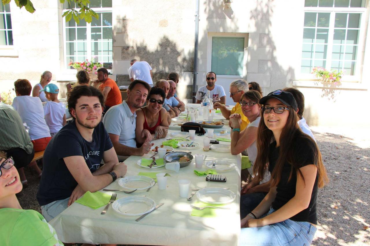 Repas champêtre du 7 août